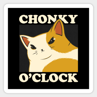 Chonky O'clock Sticker